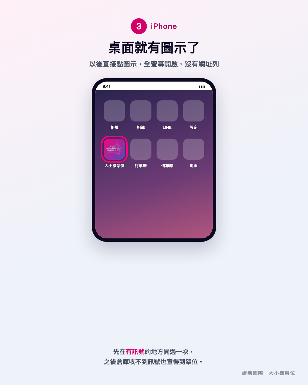 iPhone 步驟 3